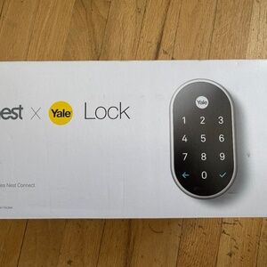 BRAND NEW -  YALE x NEST LOCK - Satin Nickel
